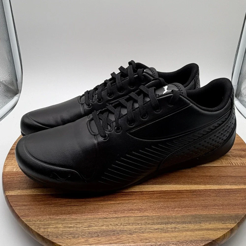 Puma Scuderia Ferrari Men's US 10 UK 9 Drift Cat 7S Ultra Black Sneakers 0857